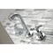 Kingston Brass KS8121BEX Two-Handle Wall Mount Bathroom Faucet, Polished Chrome KS8121BEX - alternate 6